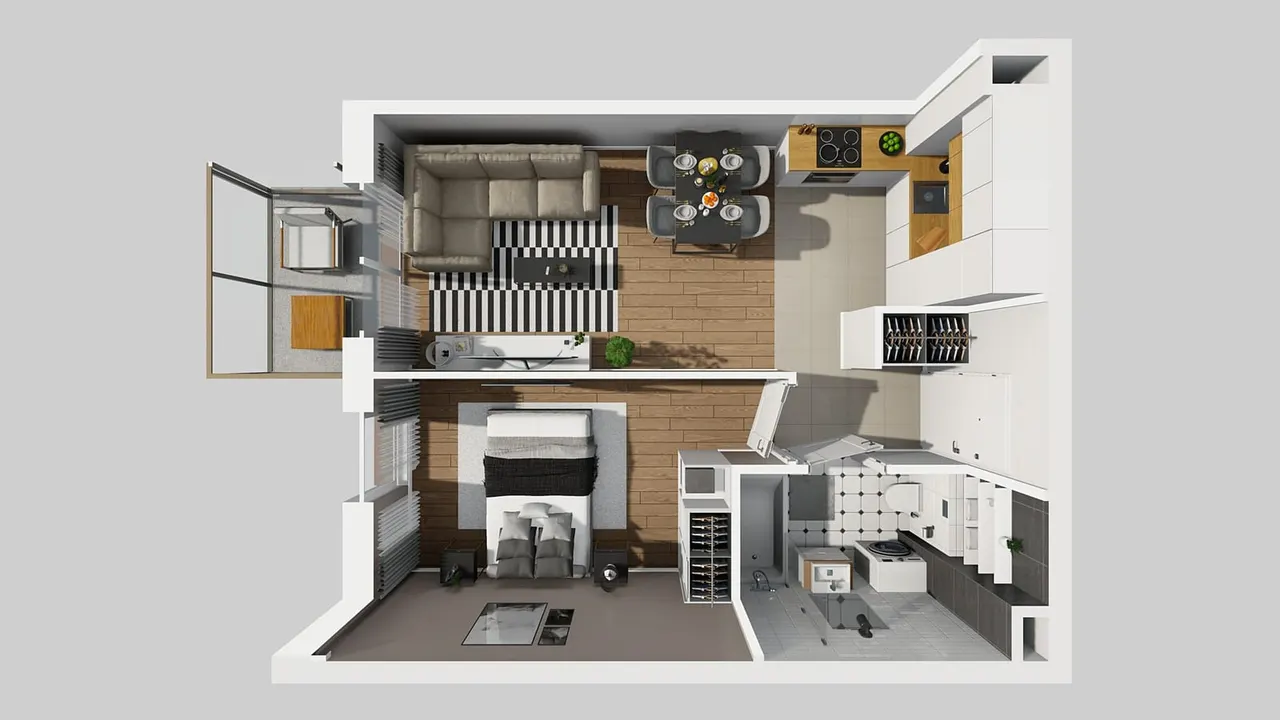 Лот APARTAMENTY KAMIEŃSKIEGO_1_1_B_MK_22 — APARTAMENTY KAMIEŃSKIEGO