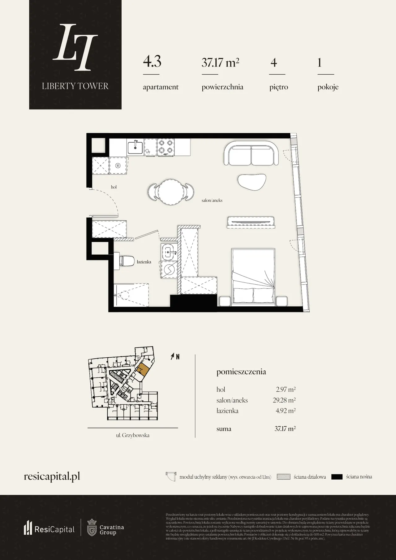 Lokal 1/4.3 — Liberty Tower