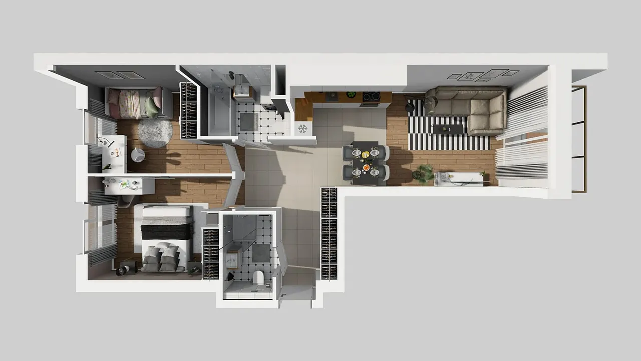 Лот APARTAMENTY KAMIEŃSKIEGO_1_1_B_MK_4 — APARTAMENTY KAMIEŃSKIEGO