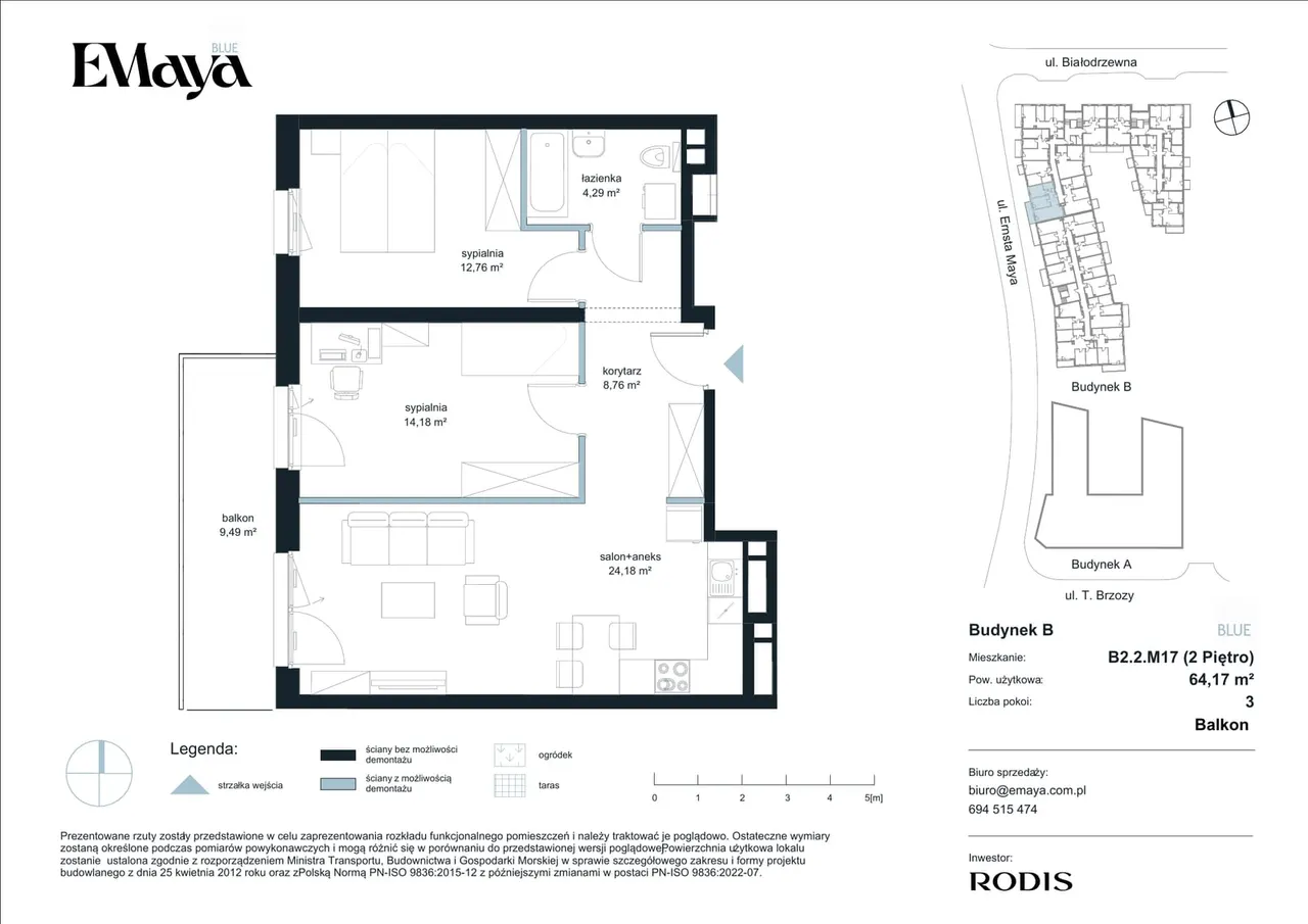 Lokal B/B2.2.M17 — E.MAYA