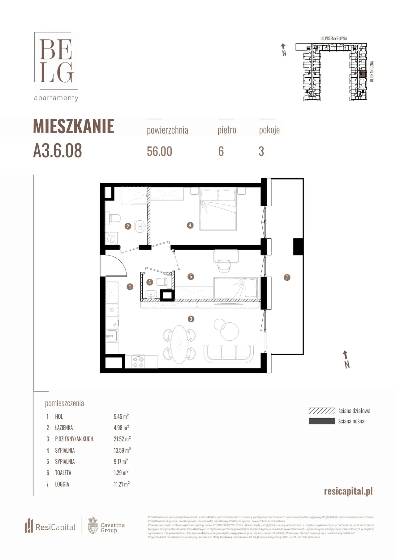 Lokal 2/A3.6.08 — CAVATINA SPV 32 SPÓŁKA Z OGRANICZONĄ ODPOWIEDZIALNOŚCIĄ