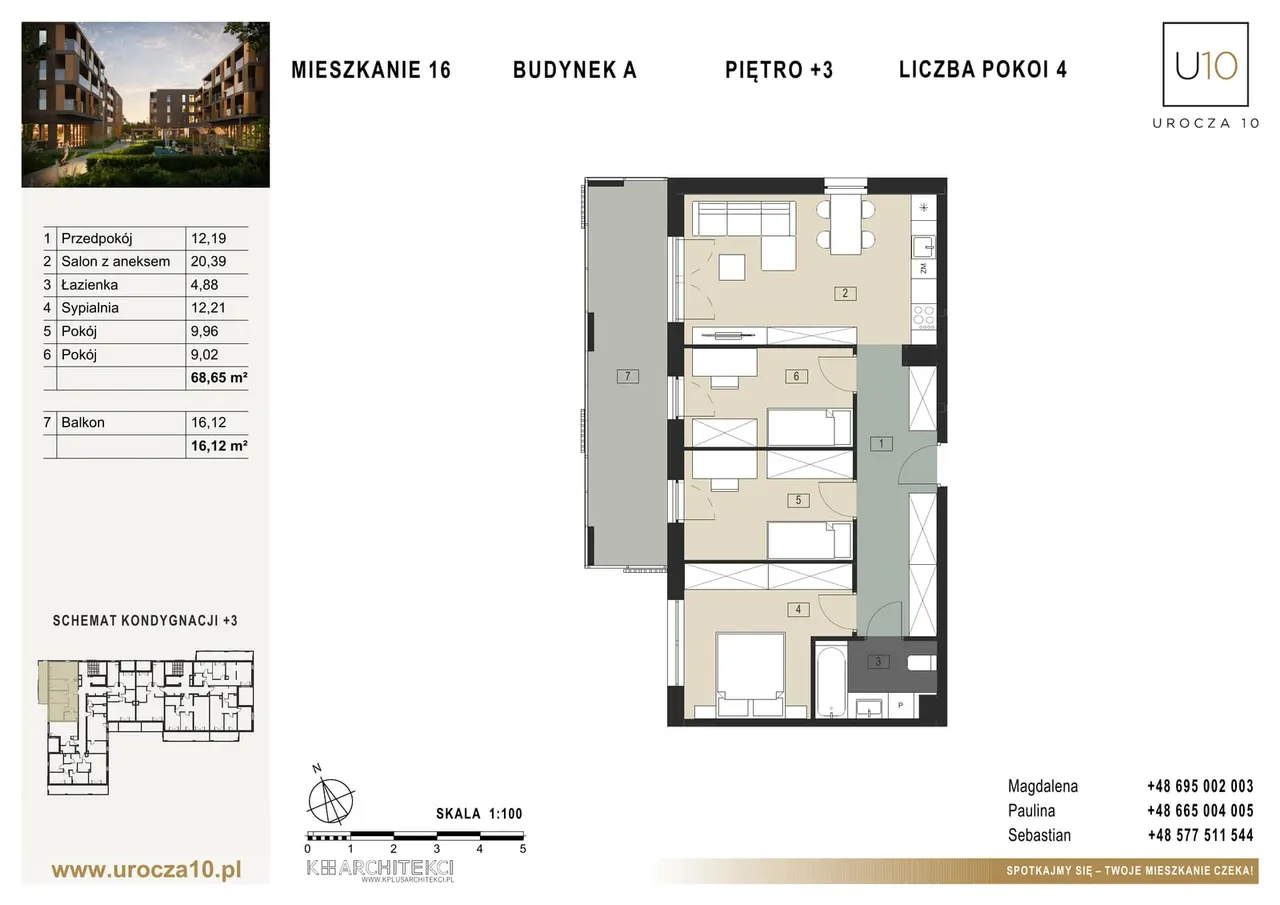 Lokal A16 — Urocza 10E