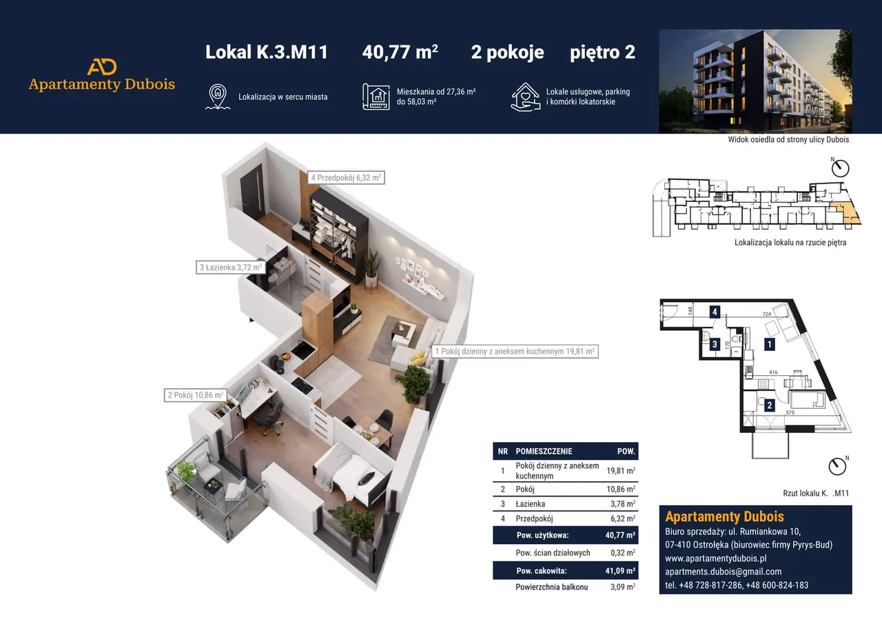 Unit K.3.M11 — Apartamenty Dubois