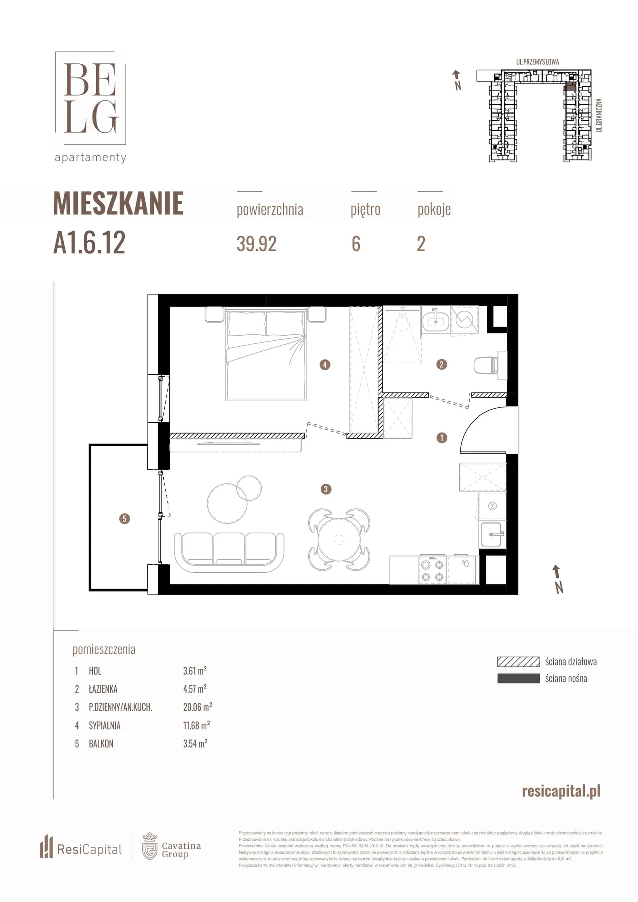 Lokal 2/A1.6.12 — CAVATINA SPV 32 SPÓŁKA Z OGRANICZONĄ ODPOWIEDZIALNOŚCIĄ