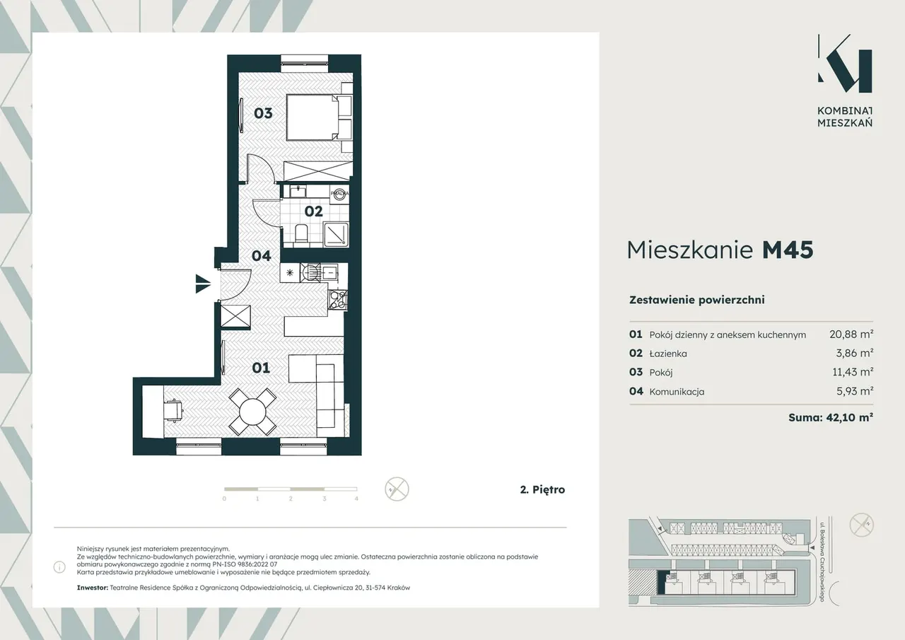 Лот M45 — Osiedle Teatralne