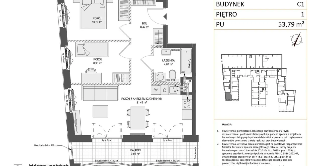 Лот ZAJEZDNIA MOTŁAWA_1_2_C1_MK_12 — Kurza 1-8
