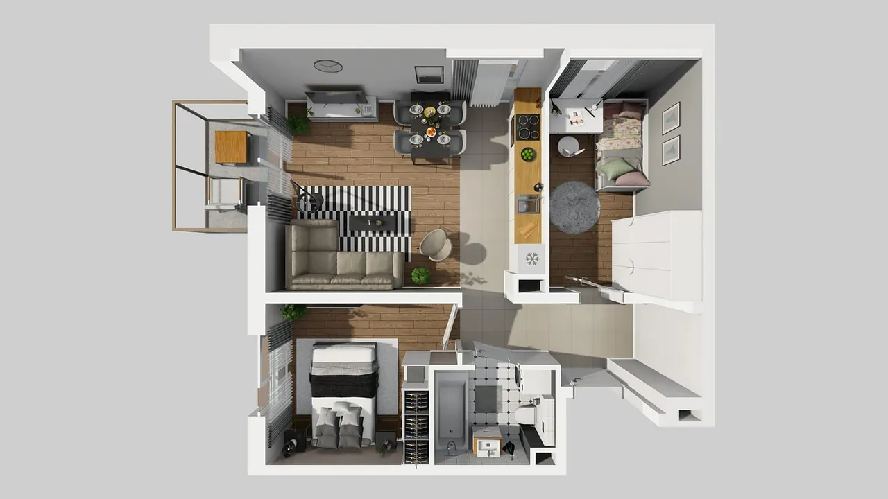 Лот APARTAMENTY KAMIEŃSKIEGO_1_1_A_MK_25 — APARTAMENTY KAMIEŃSKIEGO