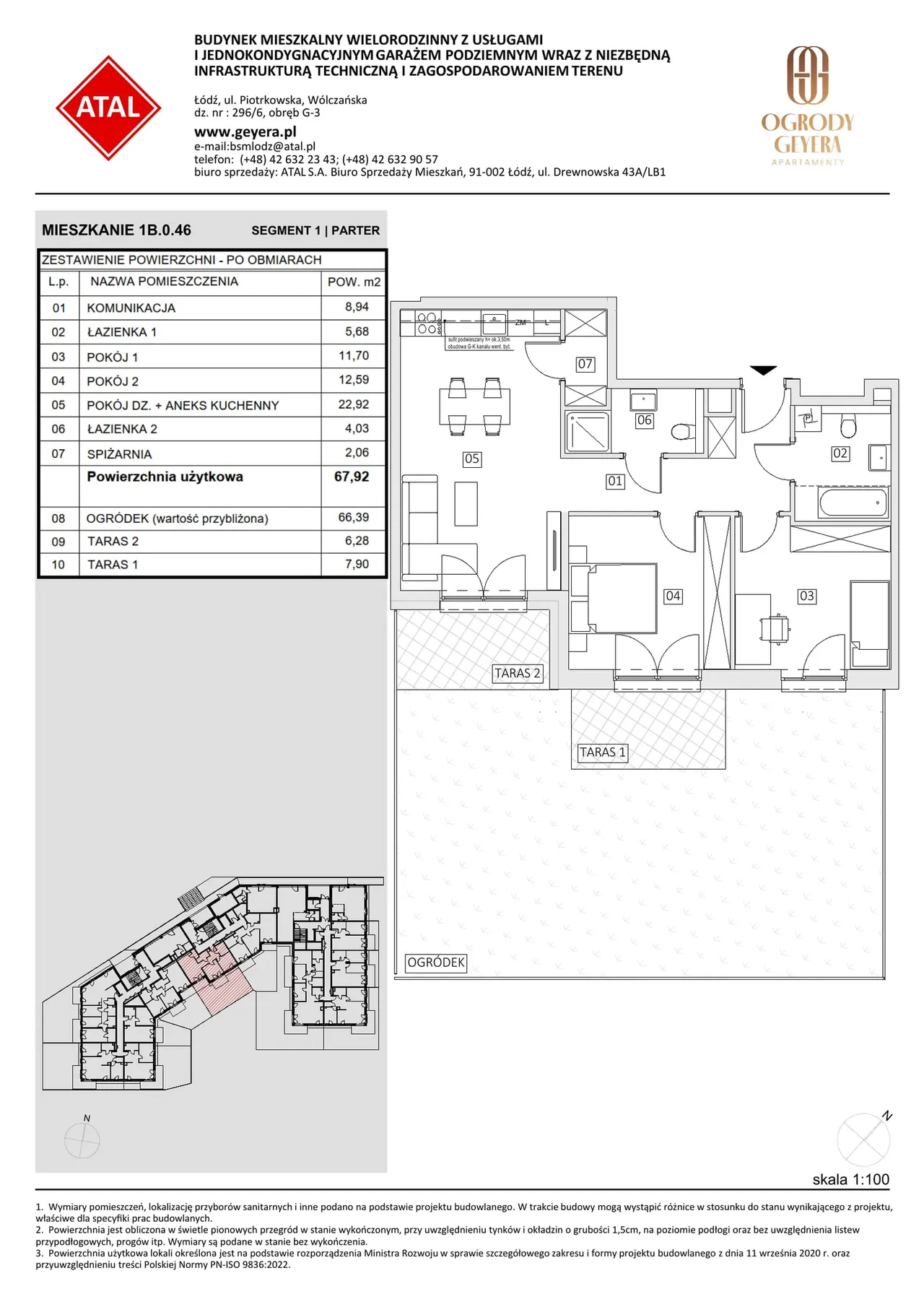 Unit 1B.0.46 — Piotrkowska i Wólczańska
