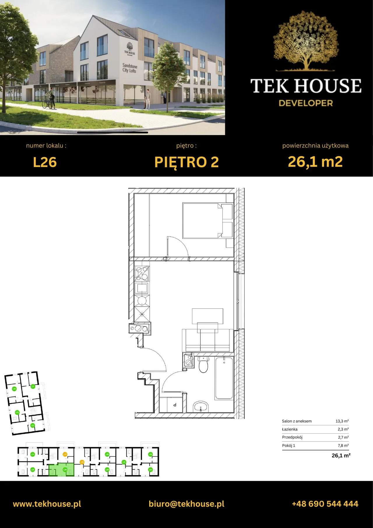Unit L26 — Sandstone City Lofts