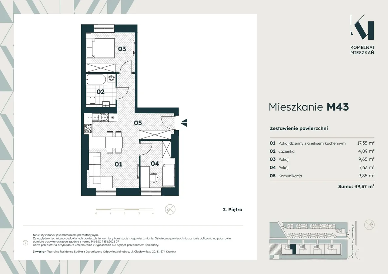 Unit M43 — Osiedle Teatralne