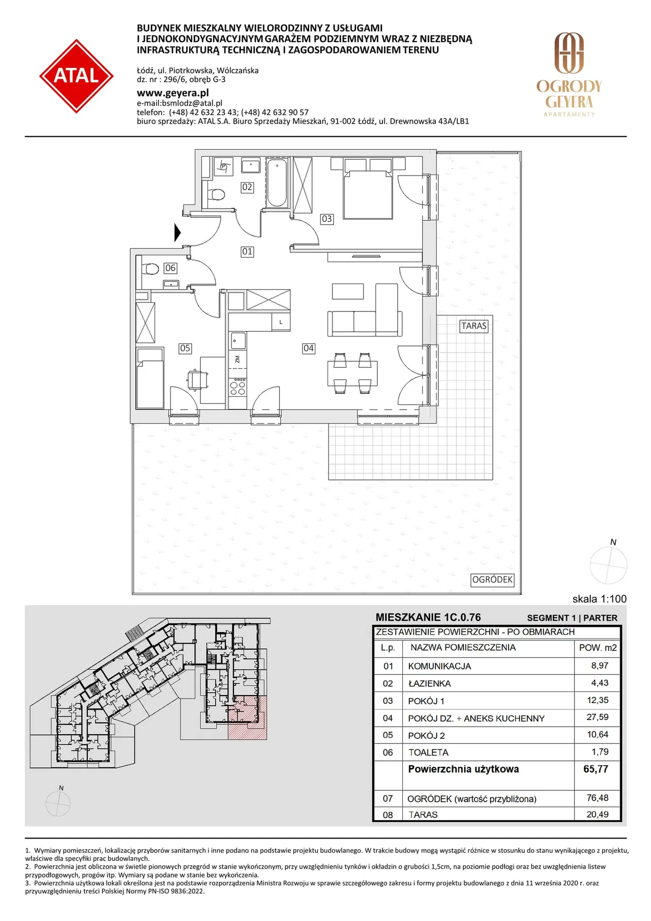 Unit 1C.0.76 — Piotrkowska i Wólczańska