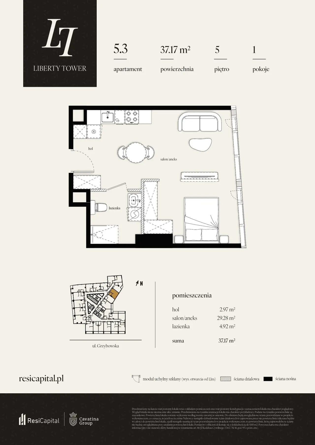 Lokal 1/5.3 — Liberty Tower