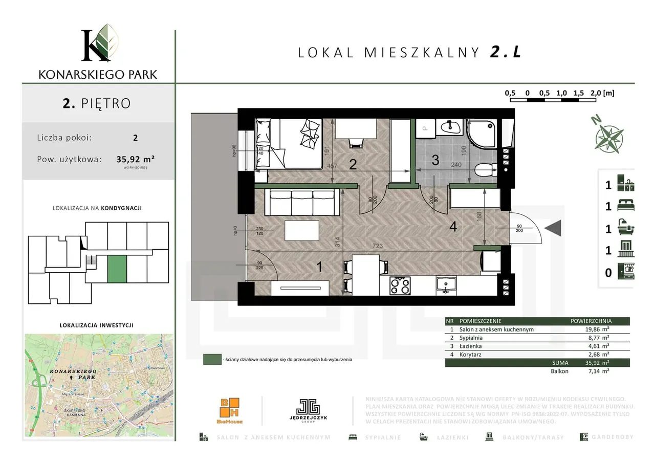 Лот 2.L — ul. Konarskiego dz. nr ew.: 17/10, 27, 28 obr. 0003