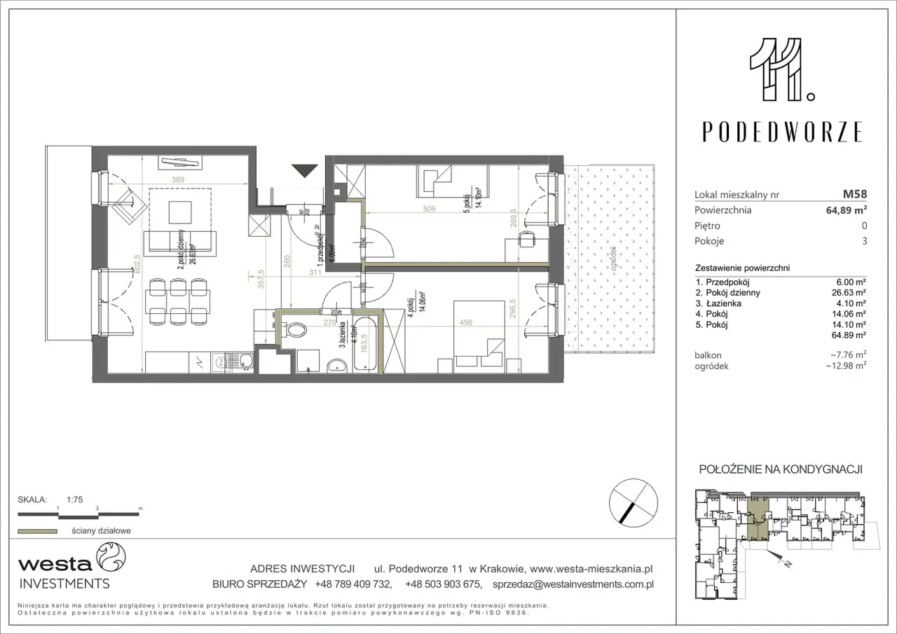 Lokal 1/58 — Podedworze 13