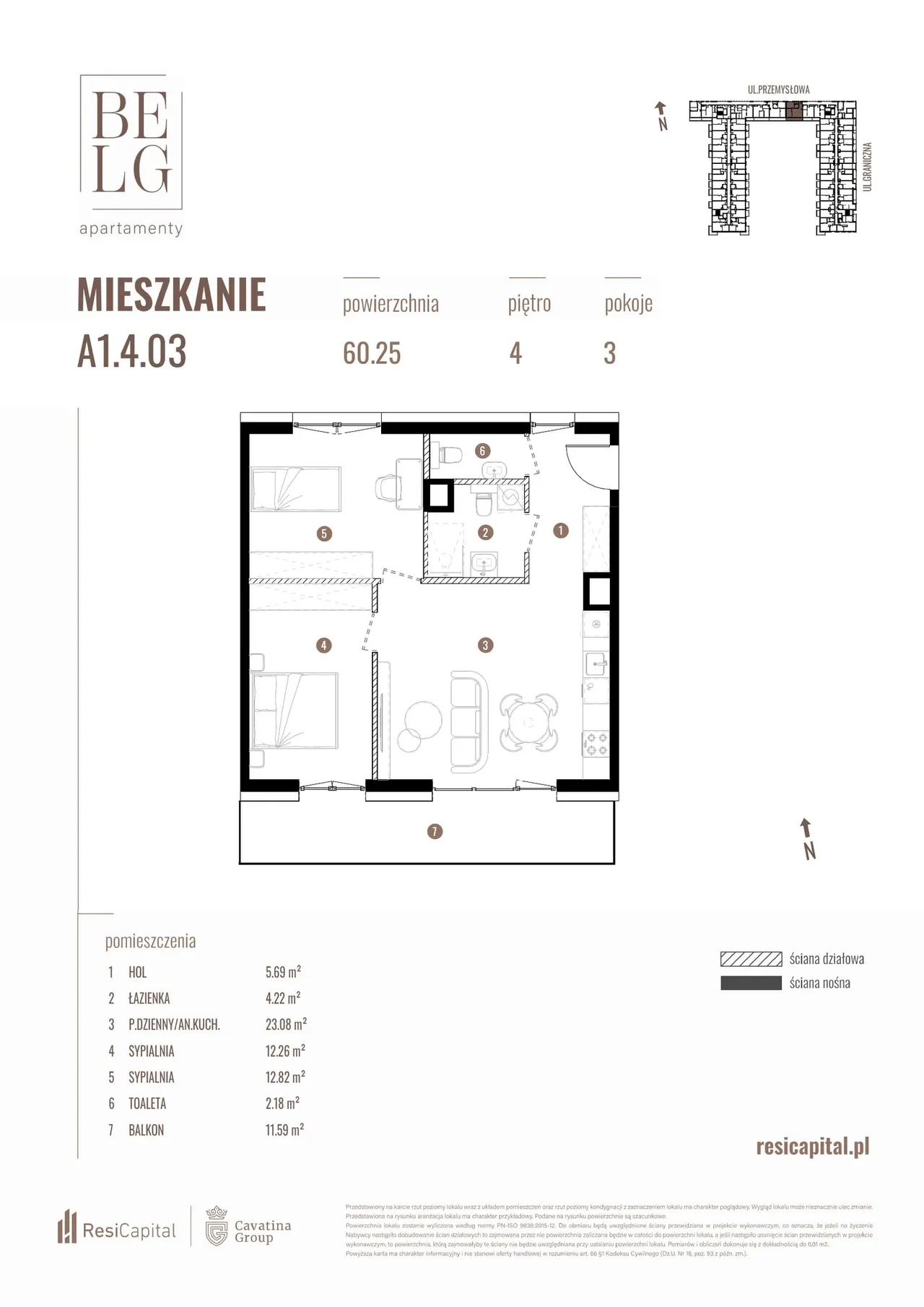 Lokal 2/A1.4.03 — CAVATINA SPV 32 SPÓŁKA Z OGRANICZONĄ ODPOWIEDZIALNOŚCIĄ