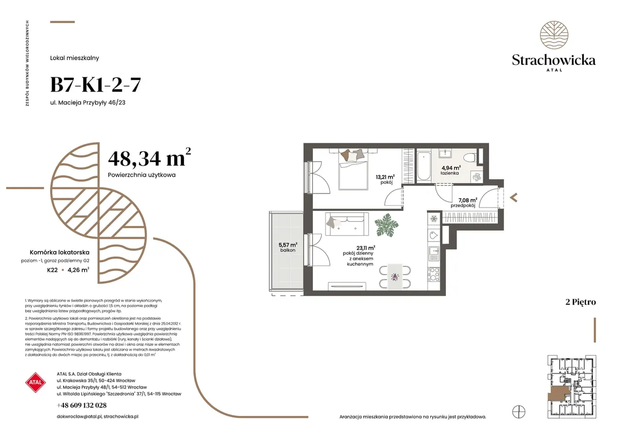 Unit B7-K1-2-7 — Strachowicka 40