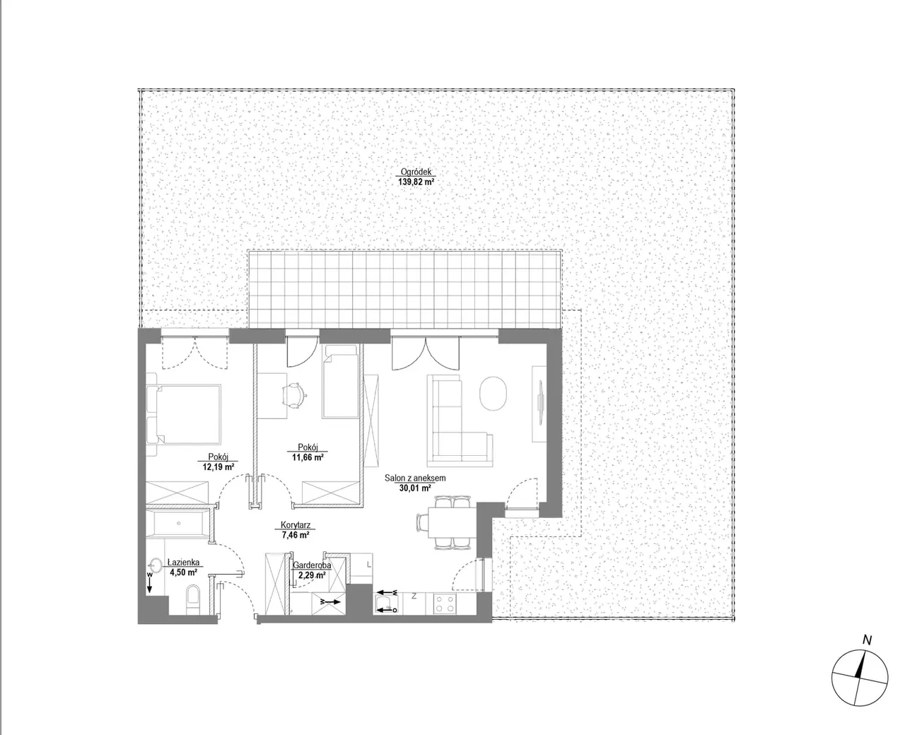 Lokal 0M03 — Piątkowo Residence