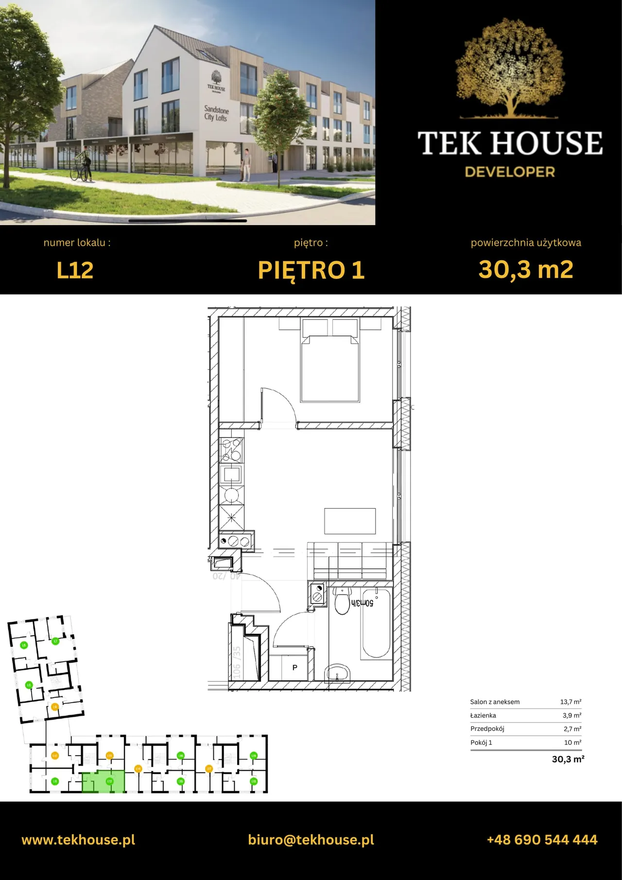 Unit L12 — Sandstone City Lofts