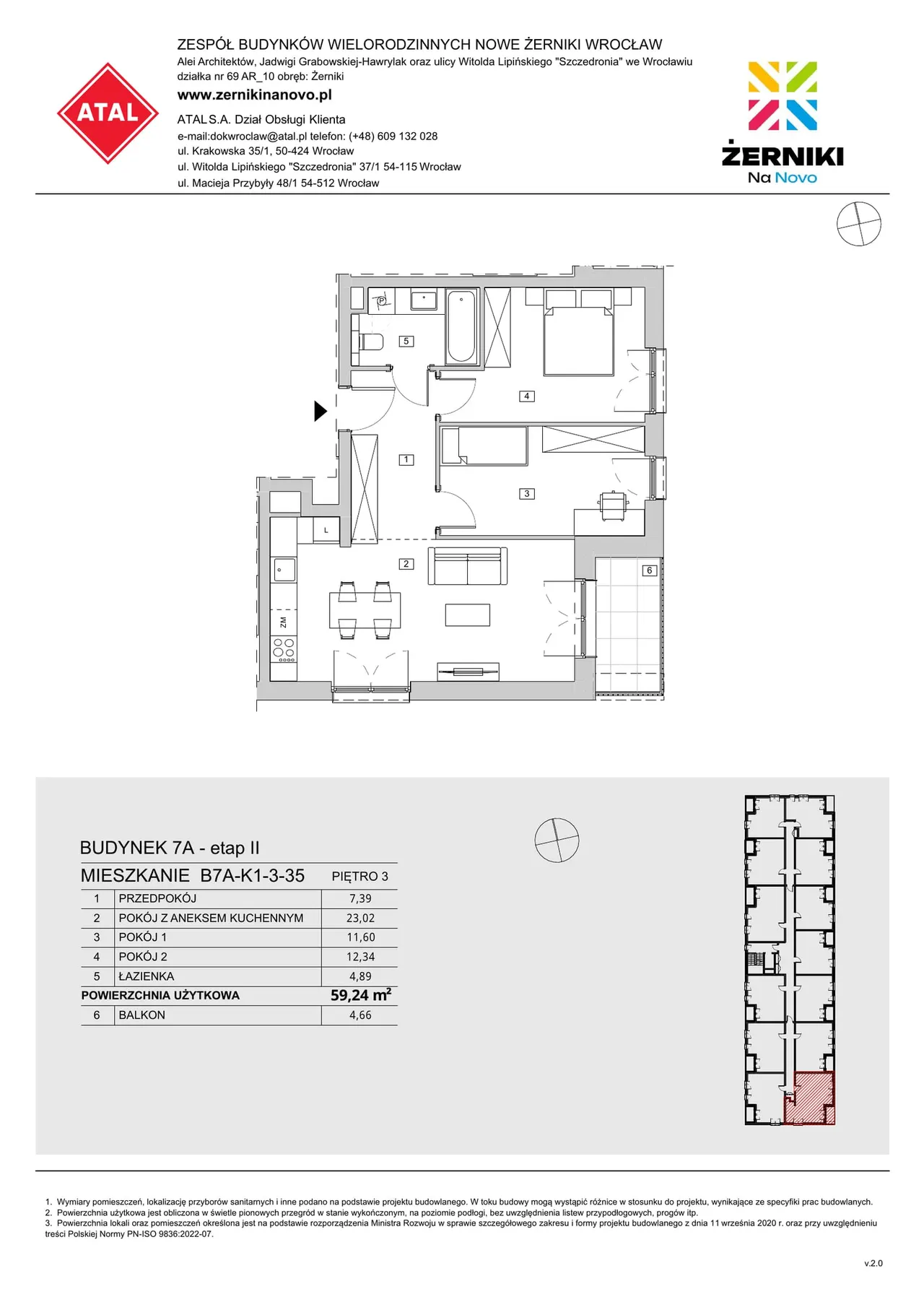 Лот B7A-K1-3-35 — Al. Architektów