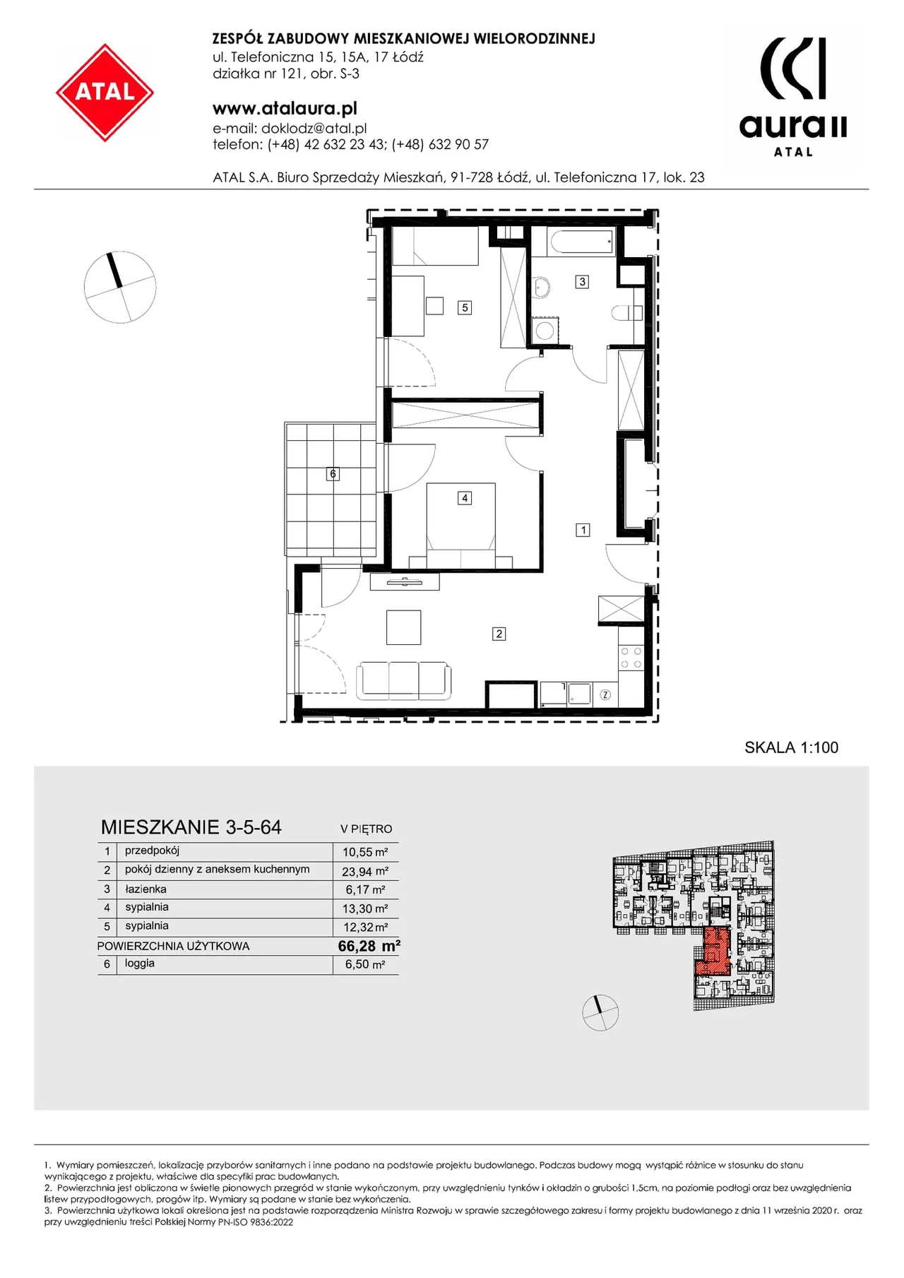 Lokal 3-5-64 — Telefoniczna 15, 15A, 17
