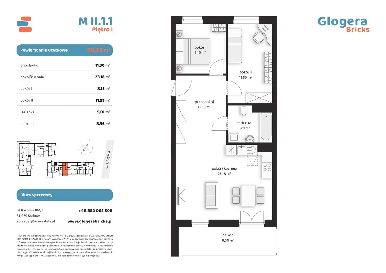 Unit M II.1.1 — Glogera Bricks