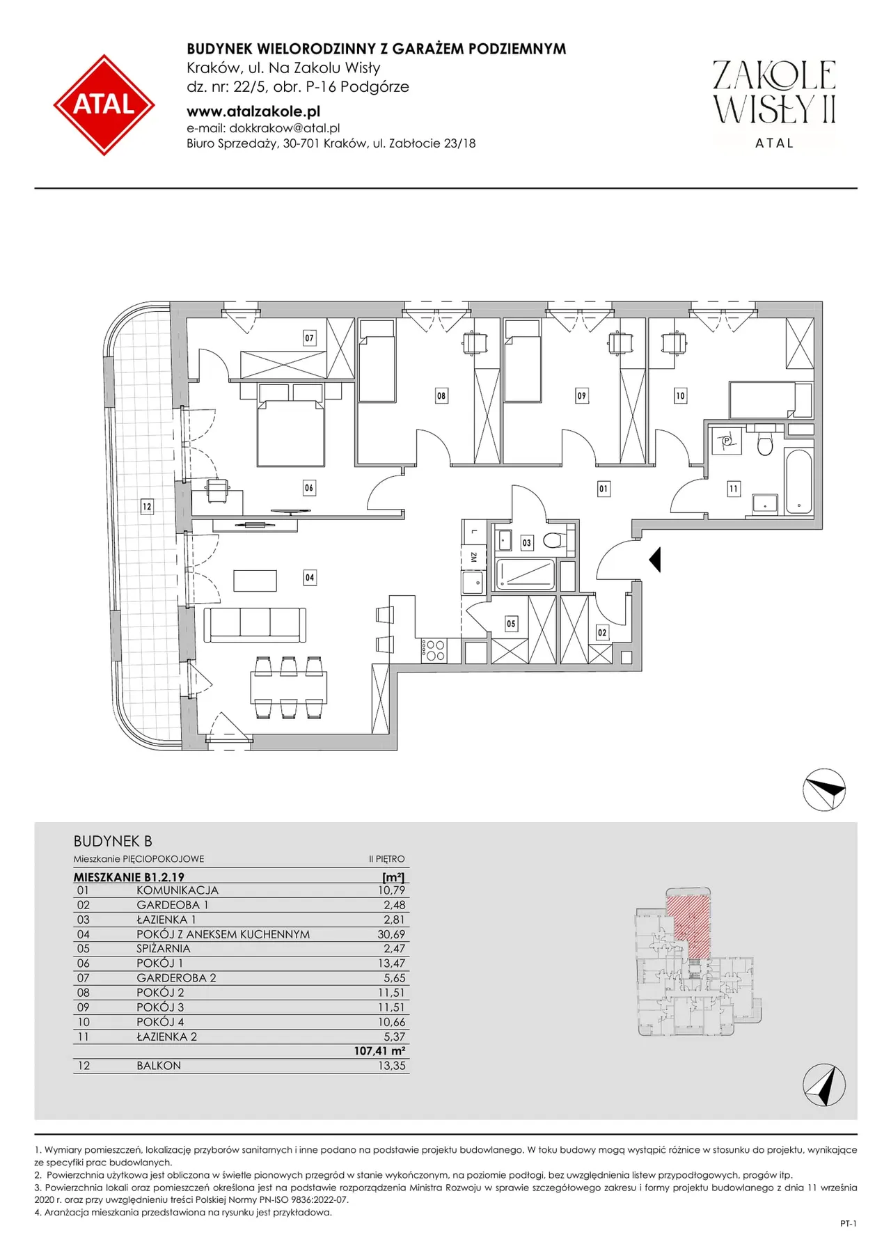 Unit B1.2.19 — ul. Na Zakolu Wisły