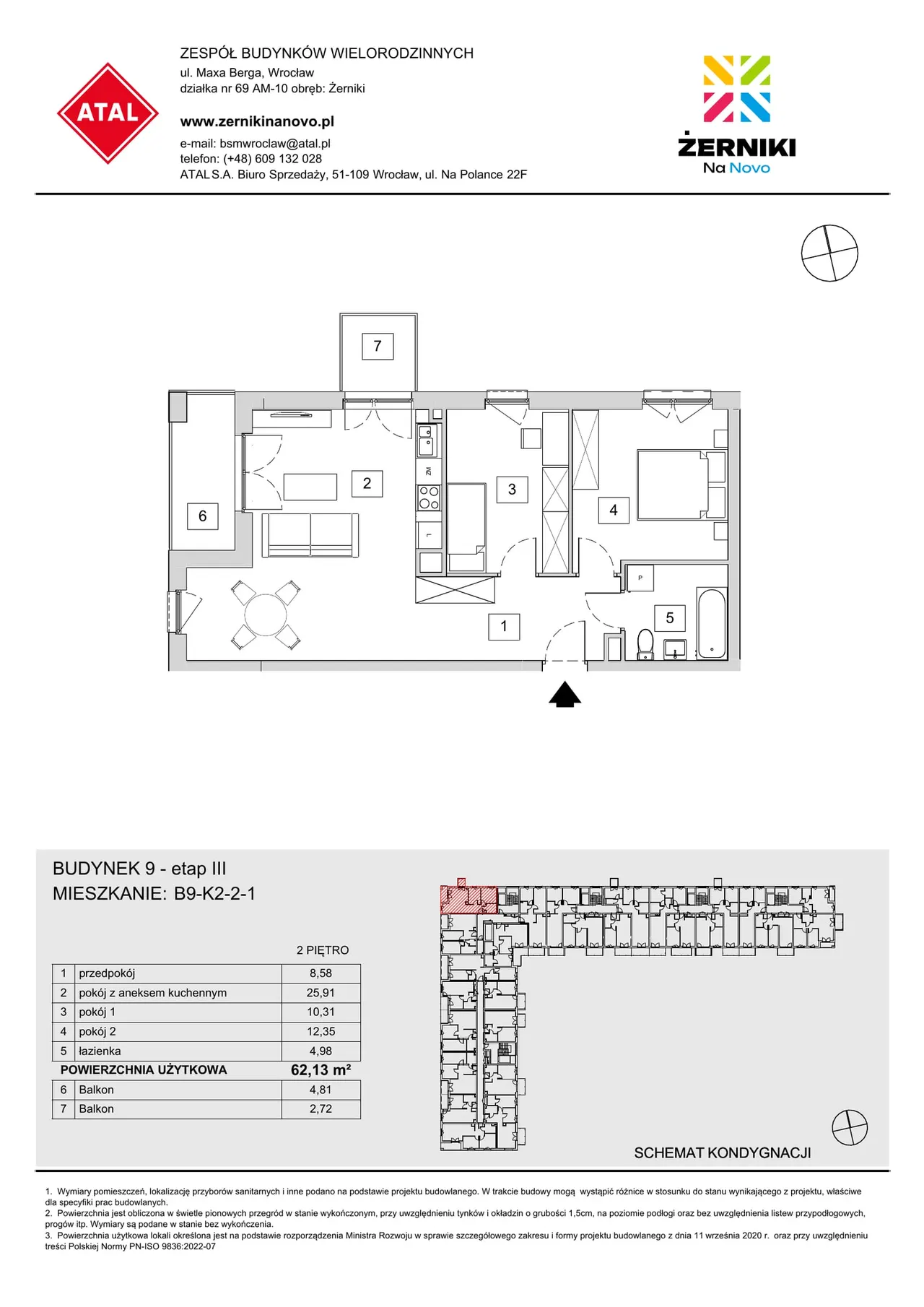 Лот B9-K2-2-1 — W. Lipińskiego oraz M. Berga