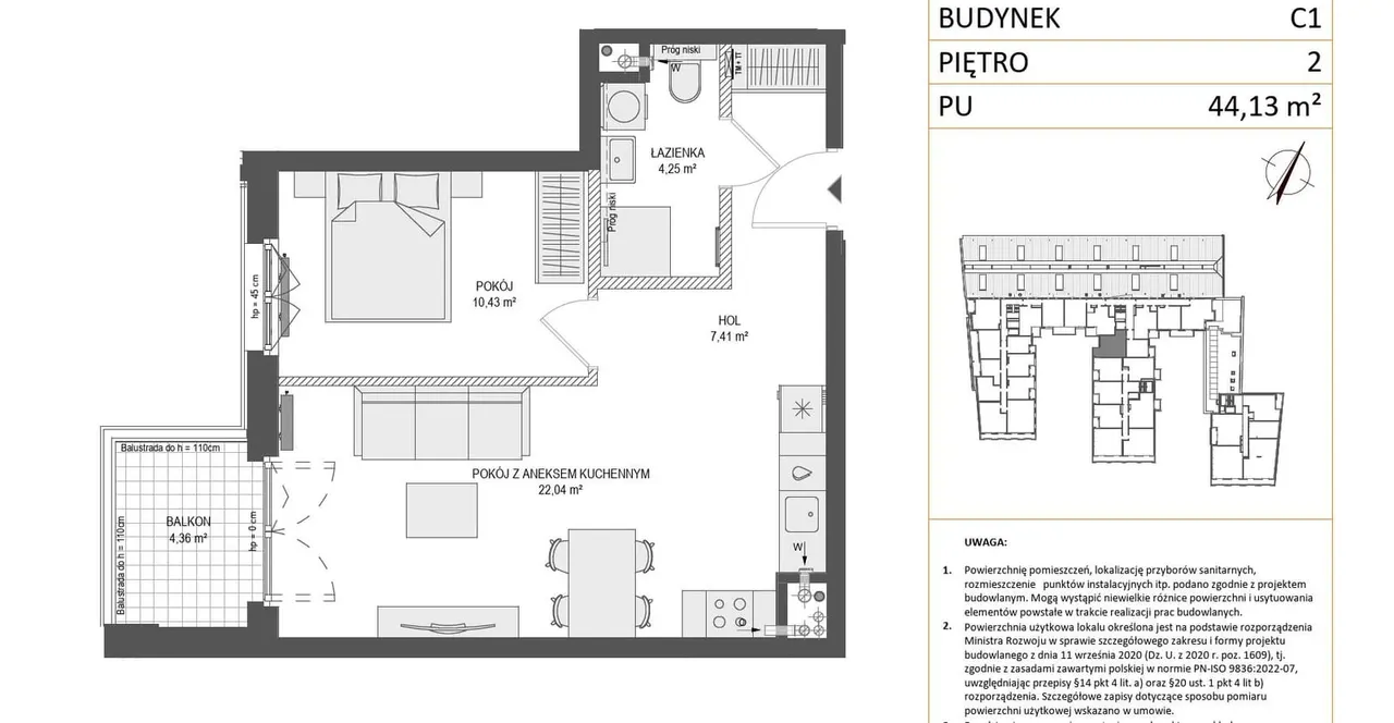 Лот ZAJEZDNIA MOTŁAWA_1_2_C1_MK_65 — Kurza 1-8