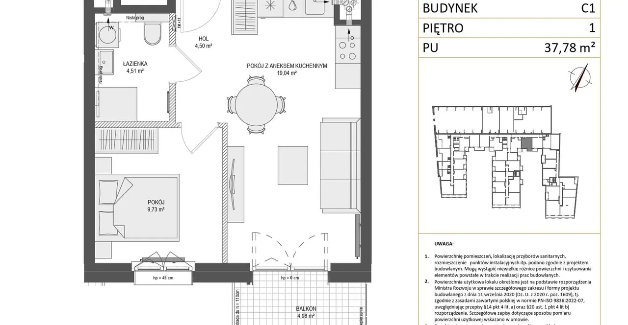 Лот ZAJEZDNIA MOTŁAWA_1_2_C1_MK_55 — Kurza 1-8