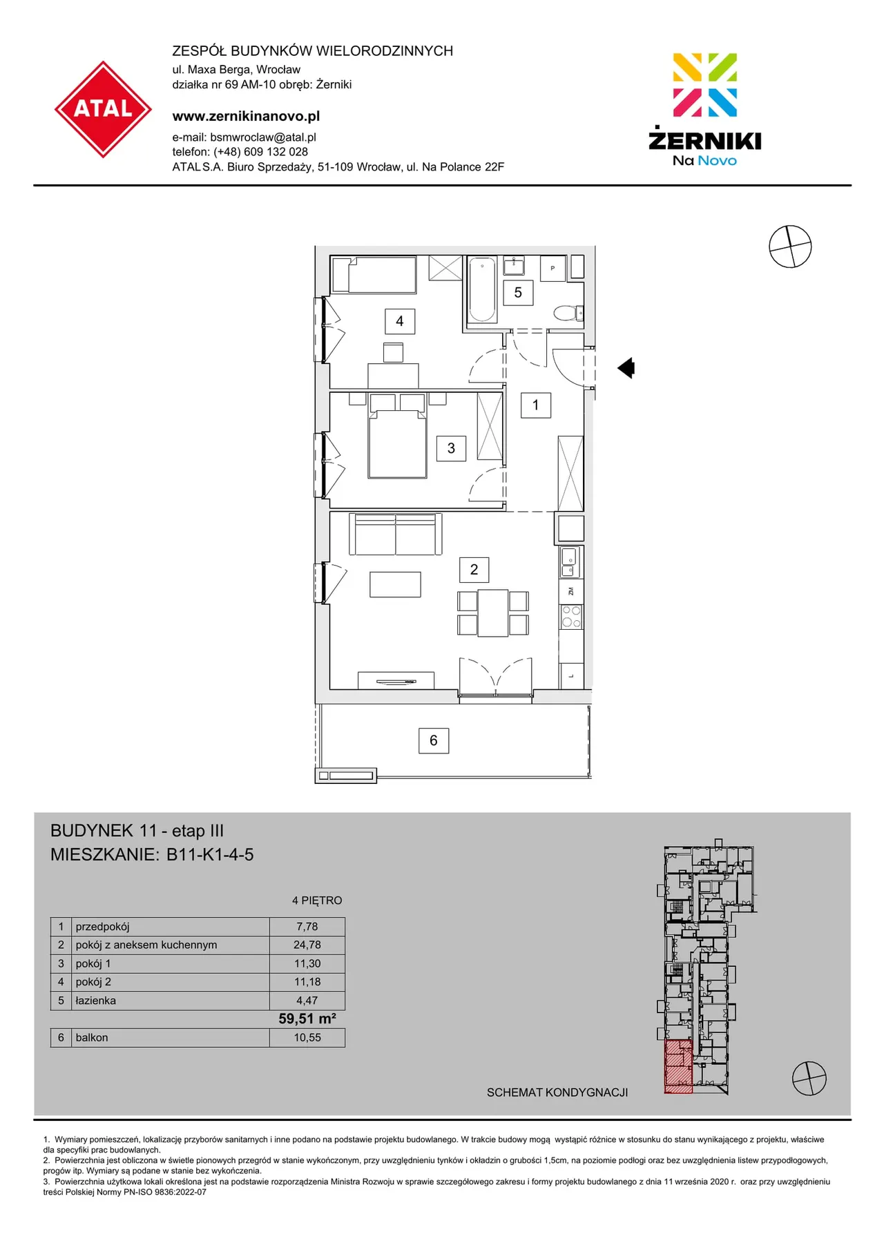 Unit B11-K1-4-5 — W. Lipińskiego oraz M. Berga