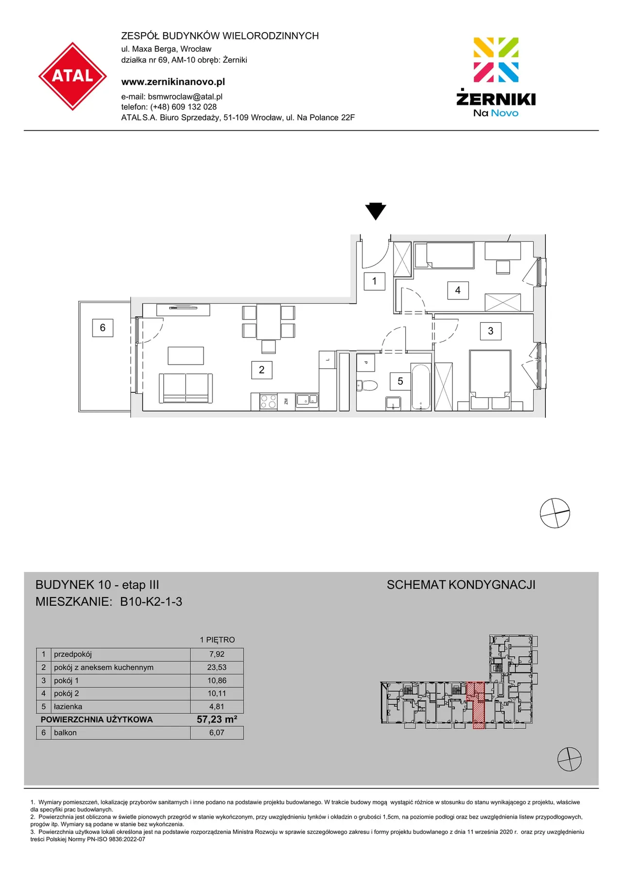 Unit B10-K2-1-3 — W. Lipińskiego oraz M. Berga