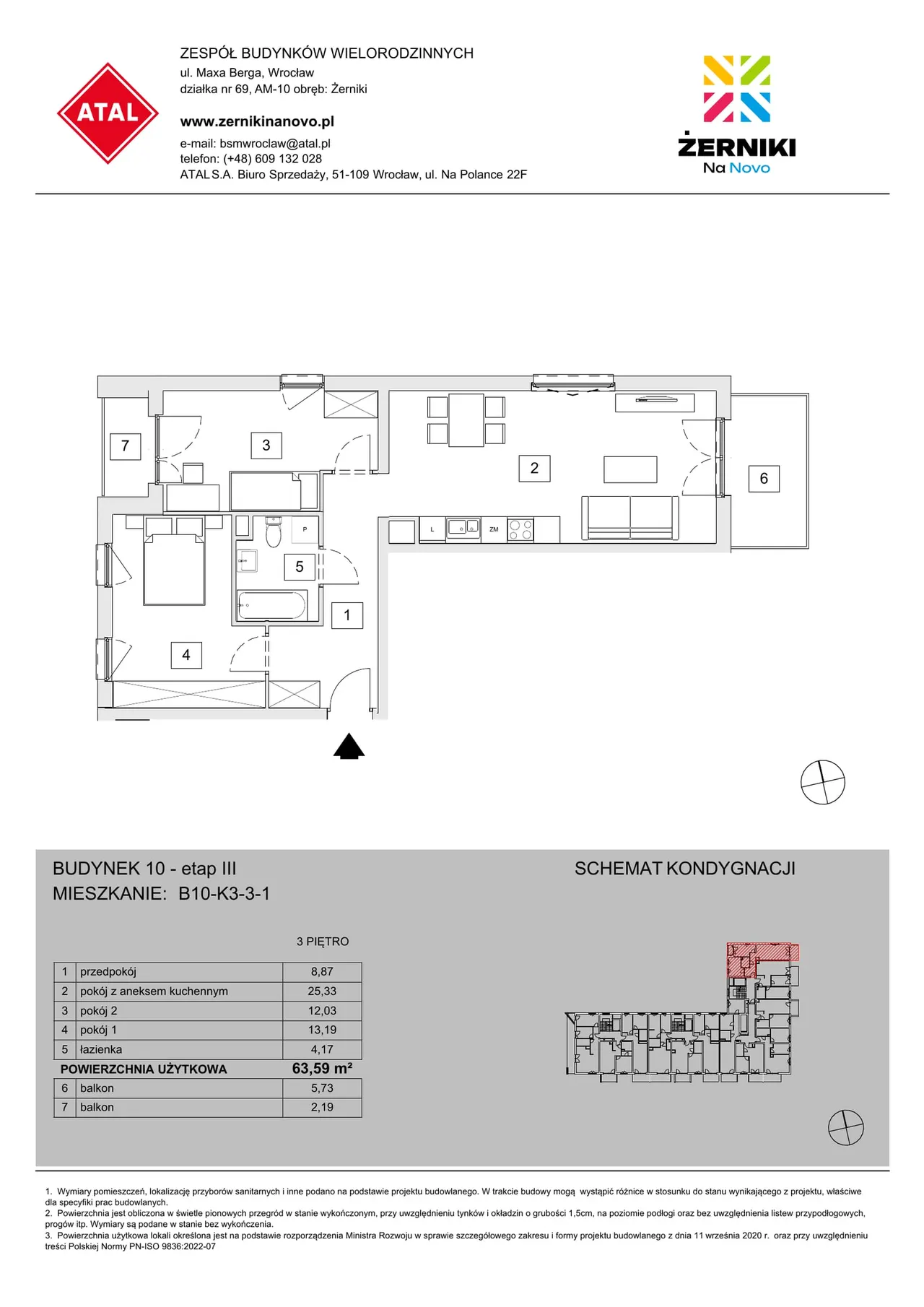Unit B10-K3-3-1 — W. Lipińskiego oraz M. Berga