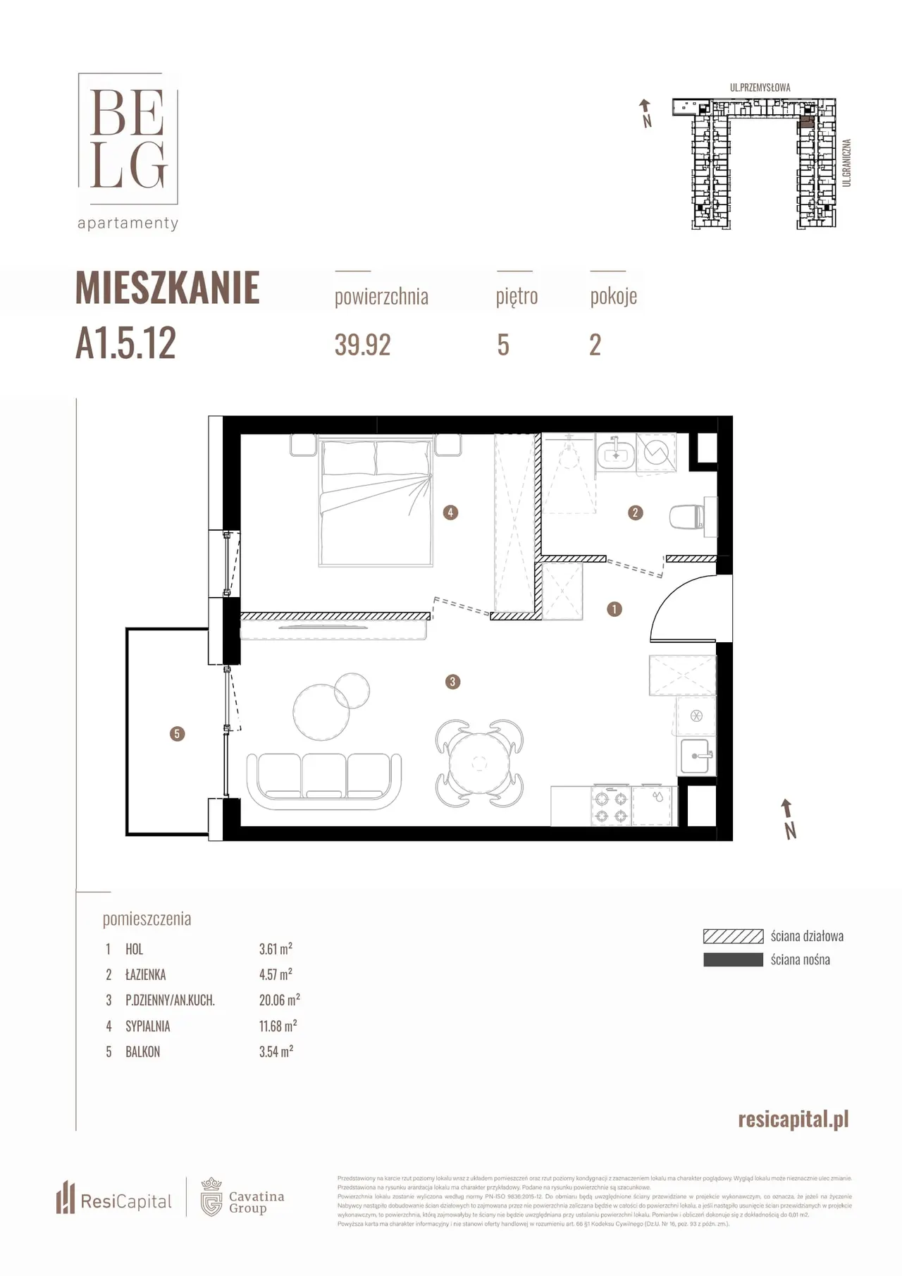 Lokal 2/A1.5.12 — CAVATINA SPV 32 SPÓŁKA Z OGRANICZONĄ ODPOWIEDZIALNOŚCIĄ