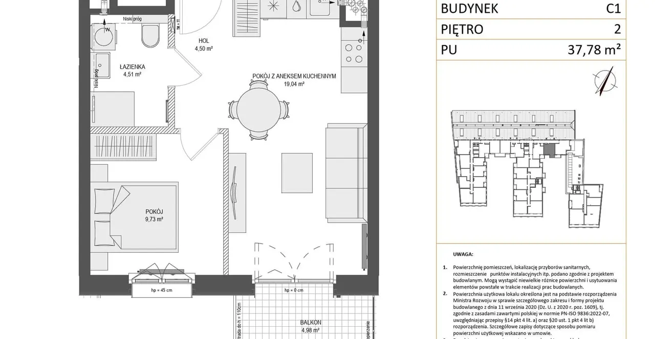 Лот ZAJEZDNIA MOTŁAWA_1_2_C1_MK_62 — Kurza 1-8