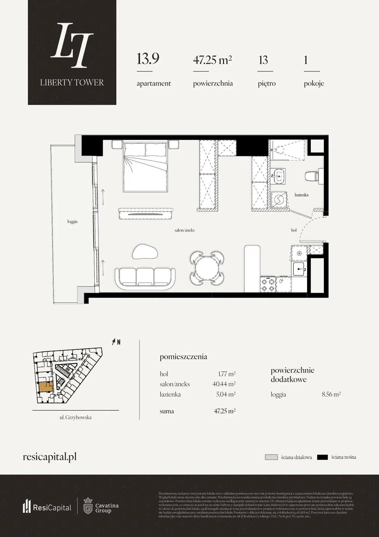 Lokal 1/13.9 — Liberty Tower