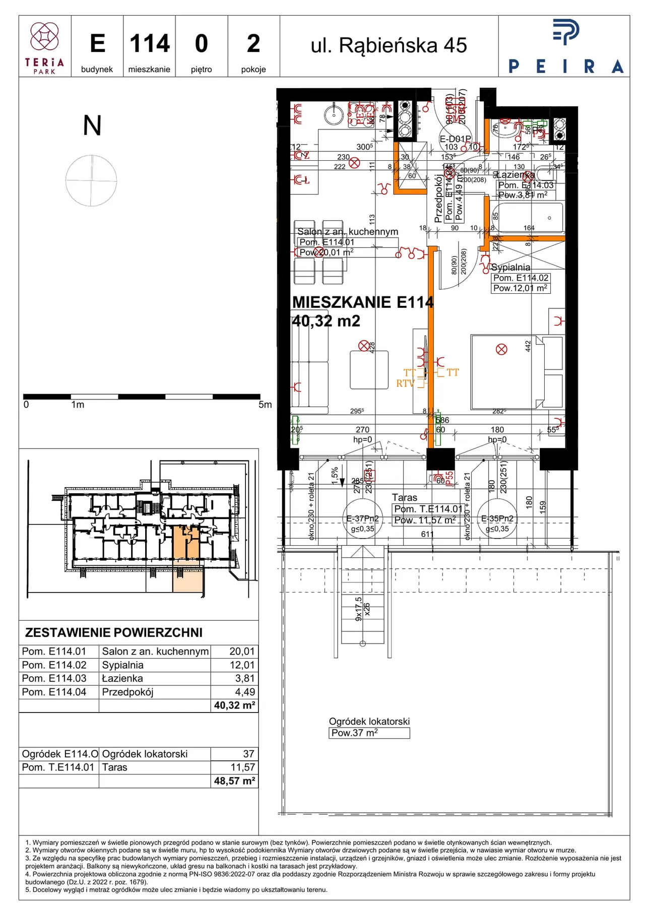 Unit E114 — Teria Park