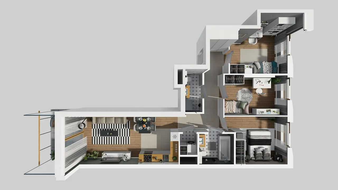 Unit APARTAMENTY METRO WILANOWSKA_1_1_A_MK_129 — APARTAMENTY METRO WILANOWSKA
