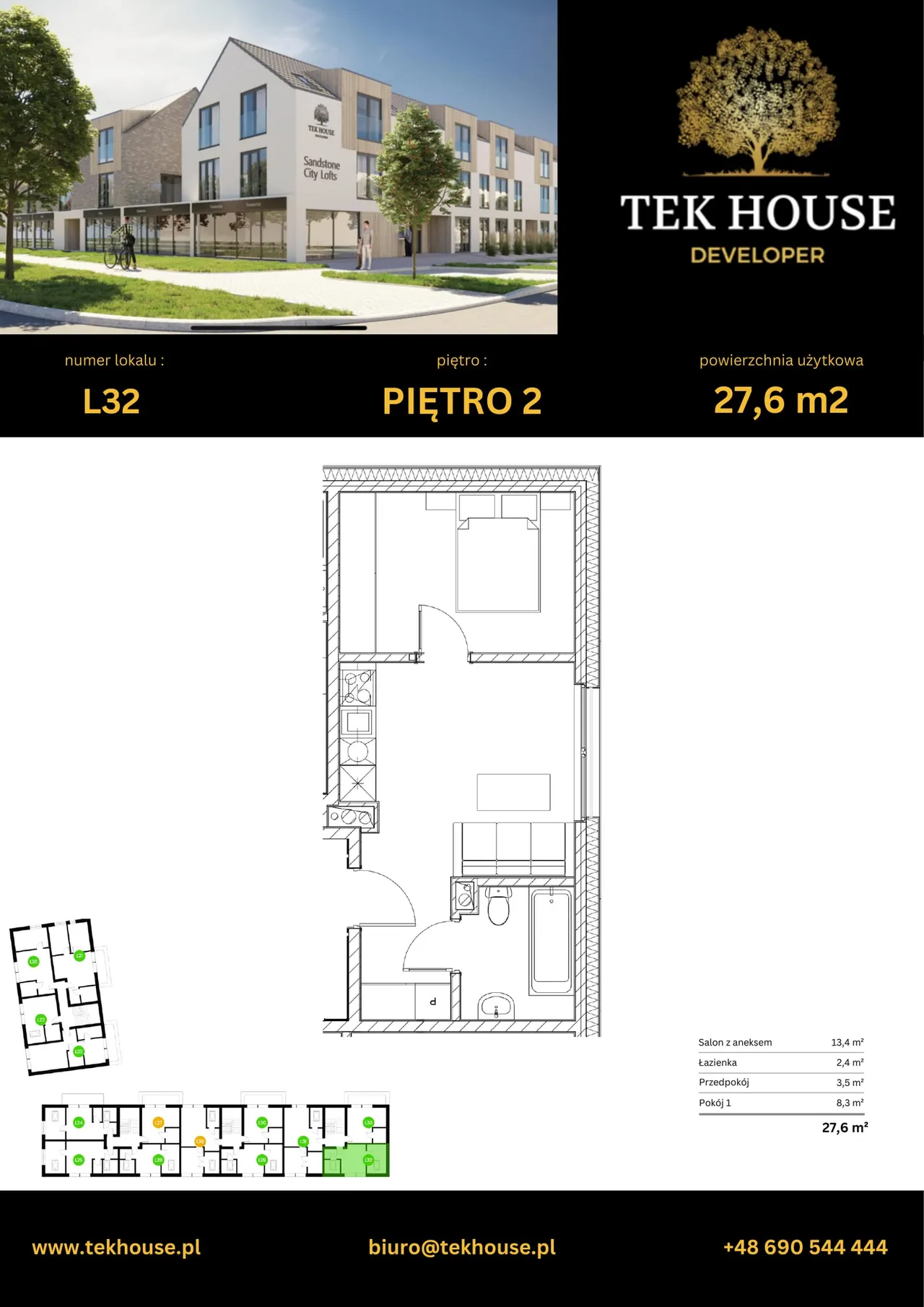 Unit L32 — Sandstone City Lofts