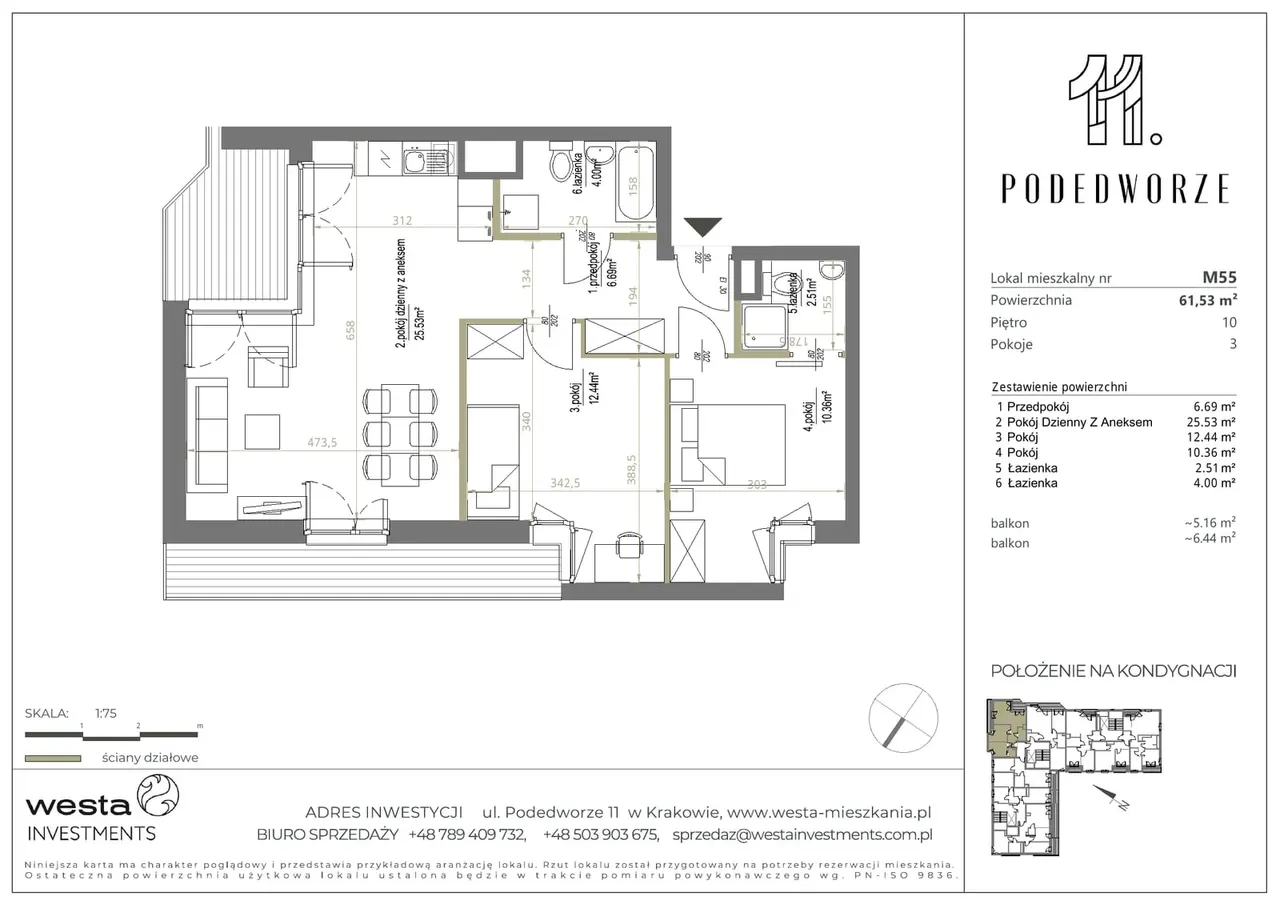 Lokal 1/55 — Podedworze 13