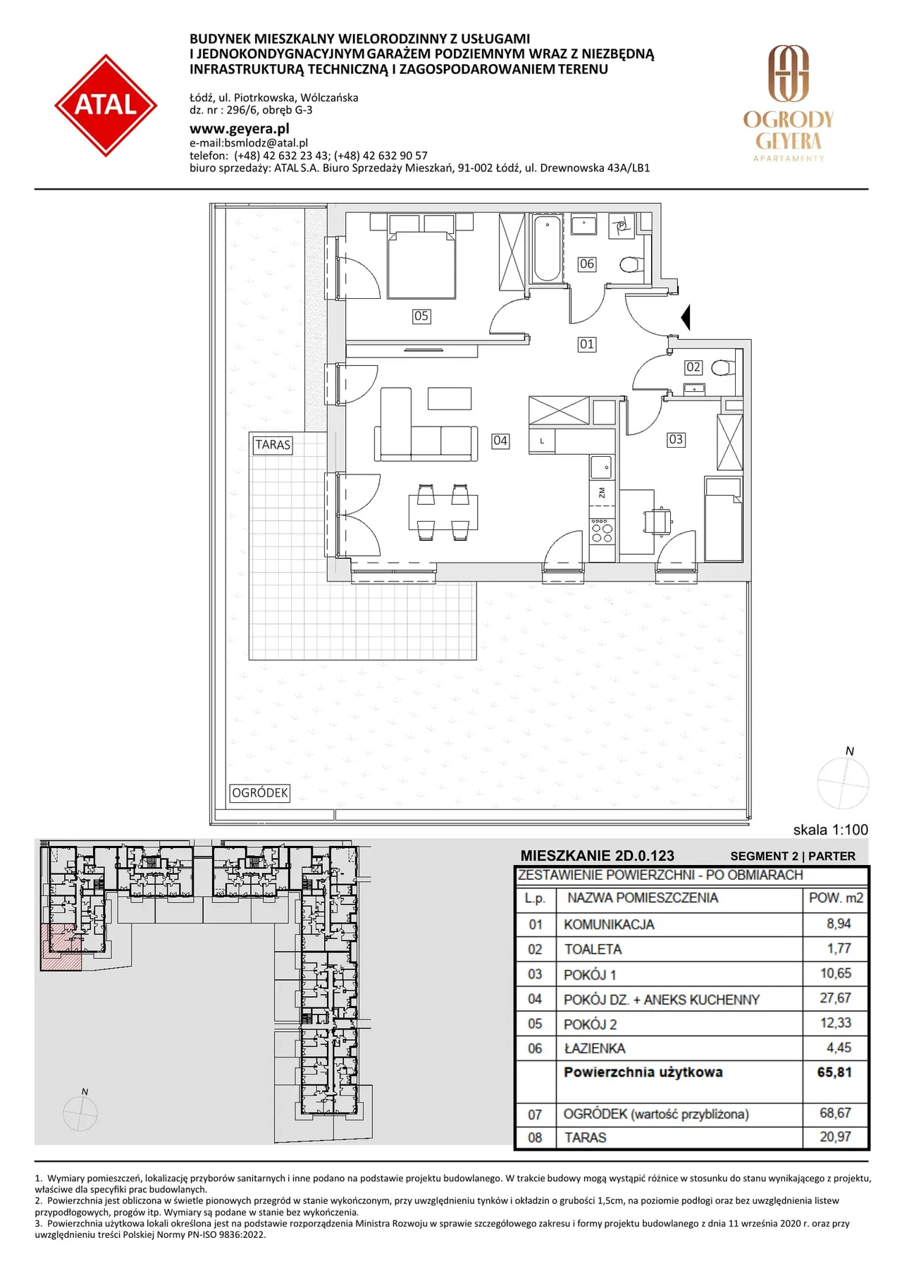 Unit 2D.0.123 — Piotrkowska i Wólczańska