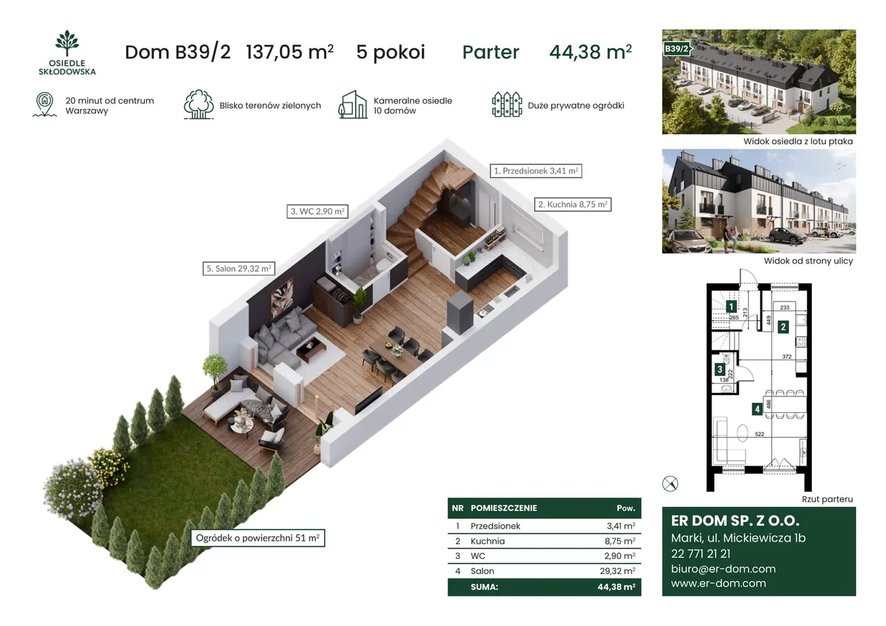 Unit B39.2 — OSIEDLE SKŁODOWSKA