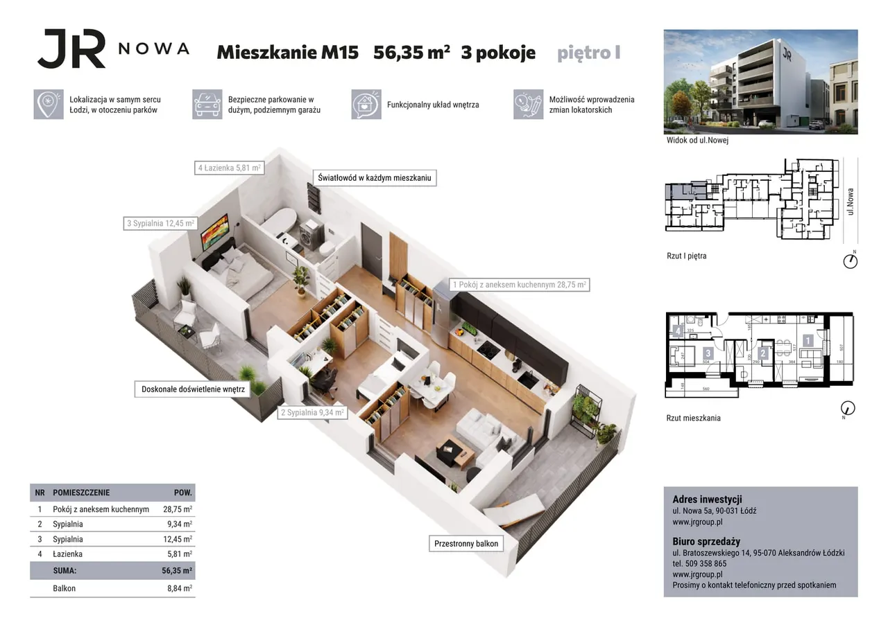 Lokal M15 — JR NOWA