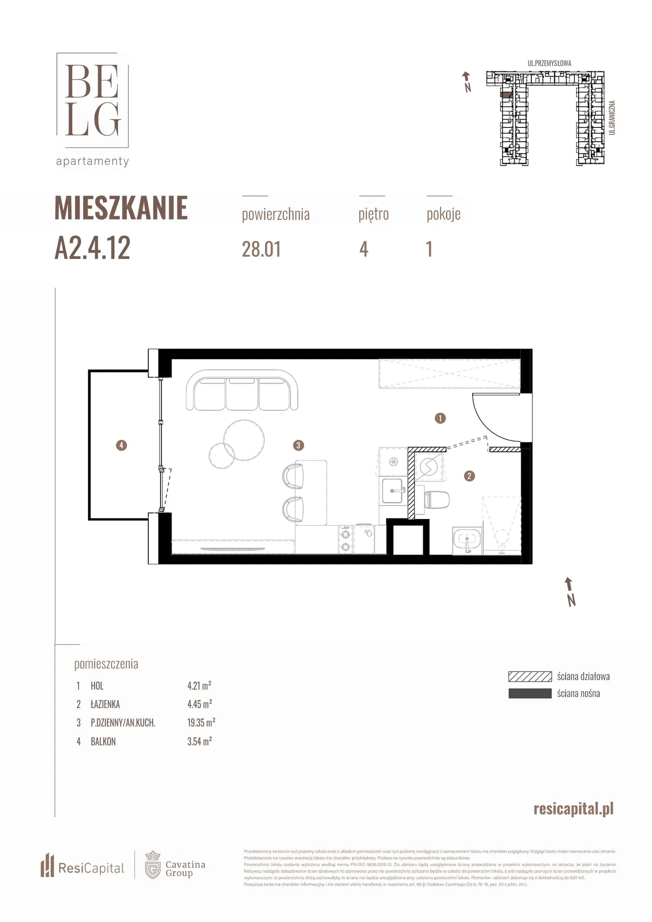 Lokal 2/A2.4.12 — CAVATINA SPV 32 SPÓŁKA Z OGRANICZONĄ ODPOWIEDZIALNOŚCIĄ
