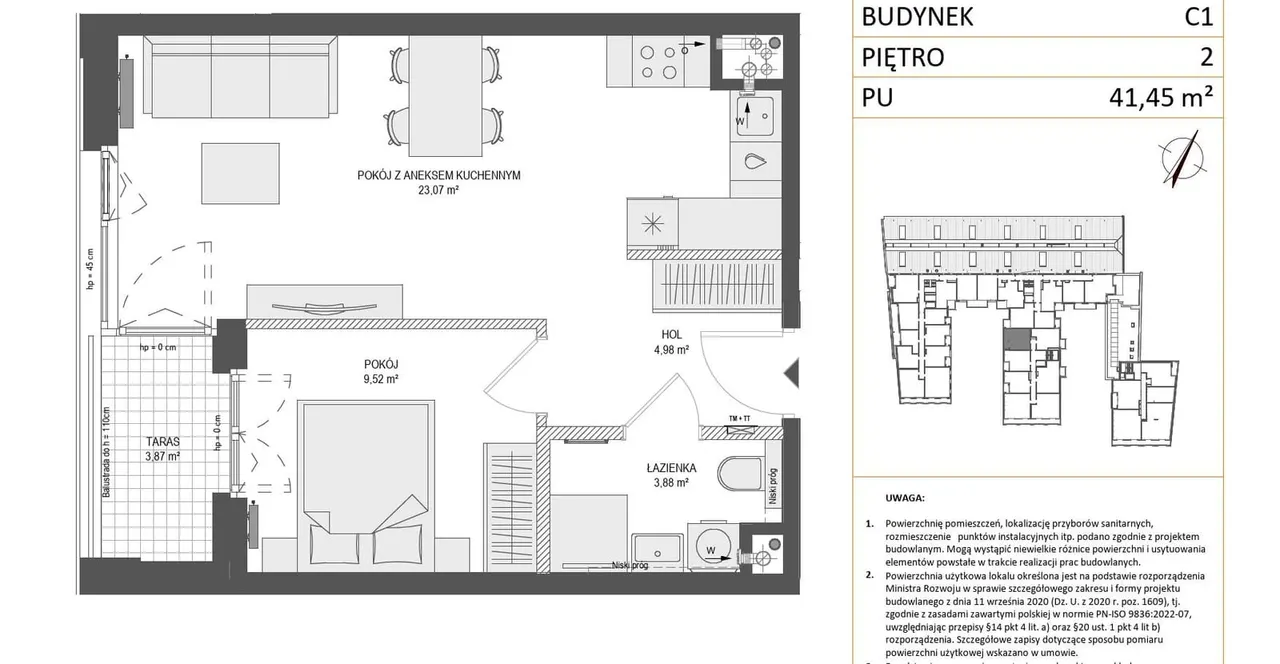 Лот ZAJEZDNIA MOTŁAWA_1_2_C1_MK_99 — Kurza 1-8