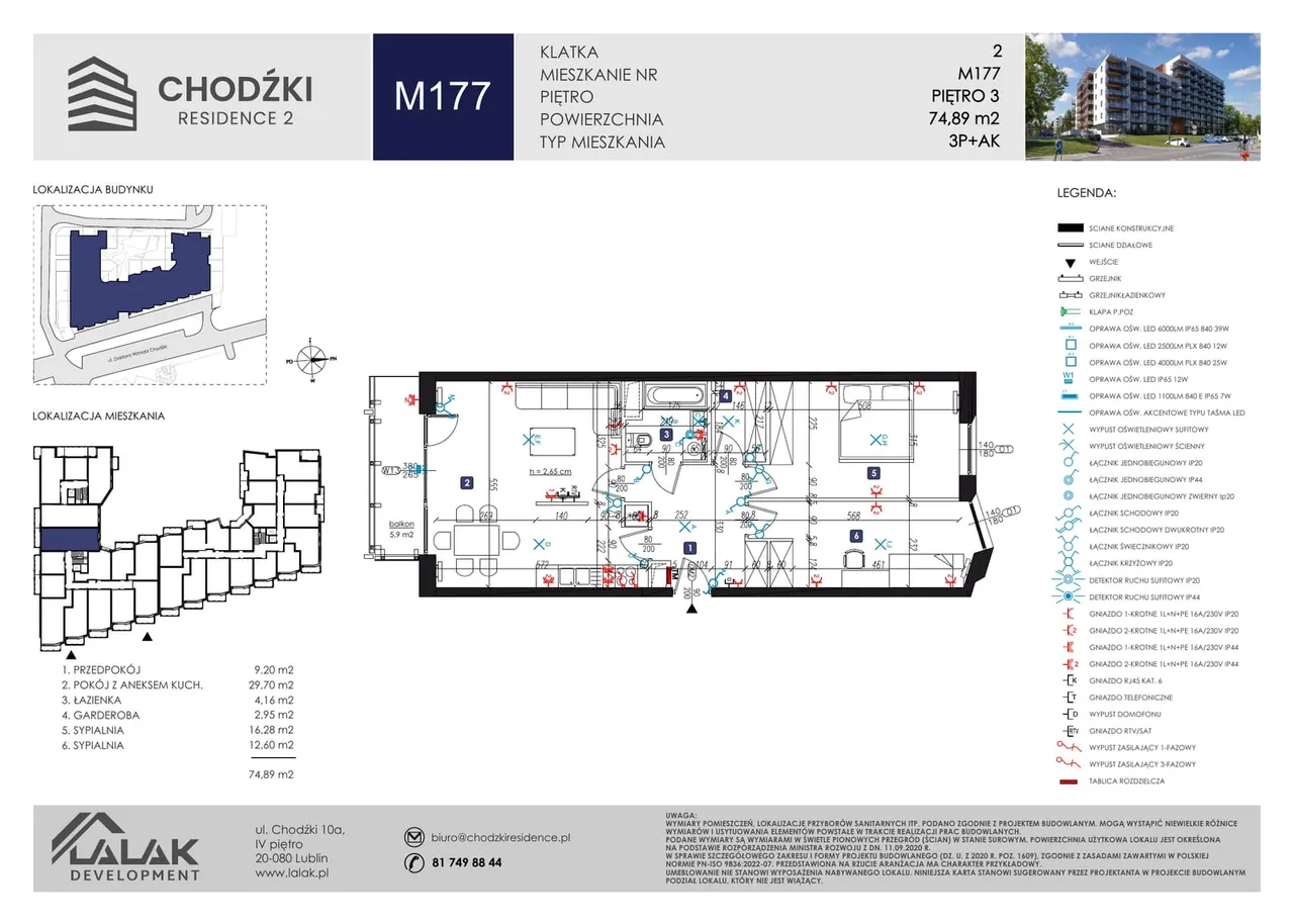 Лот M177 — Chodźki Residence II