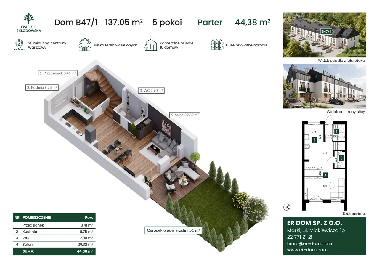Unit B47.1 — OSIEDLE SKŁODOWSKA