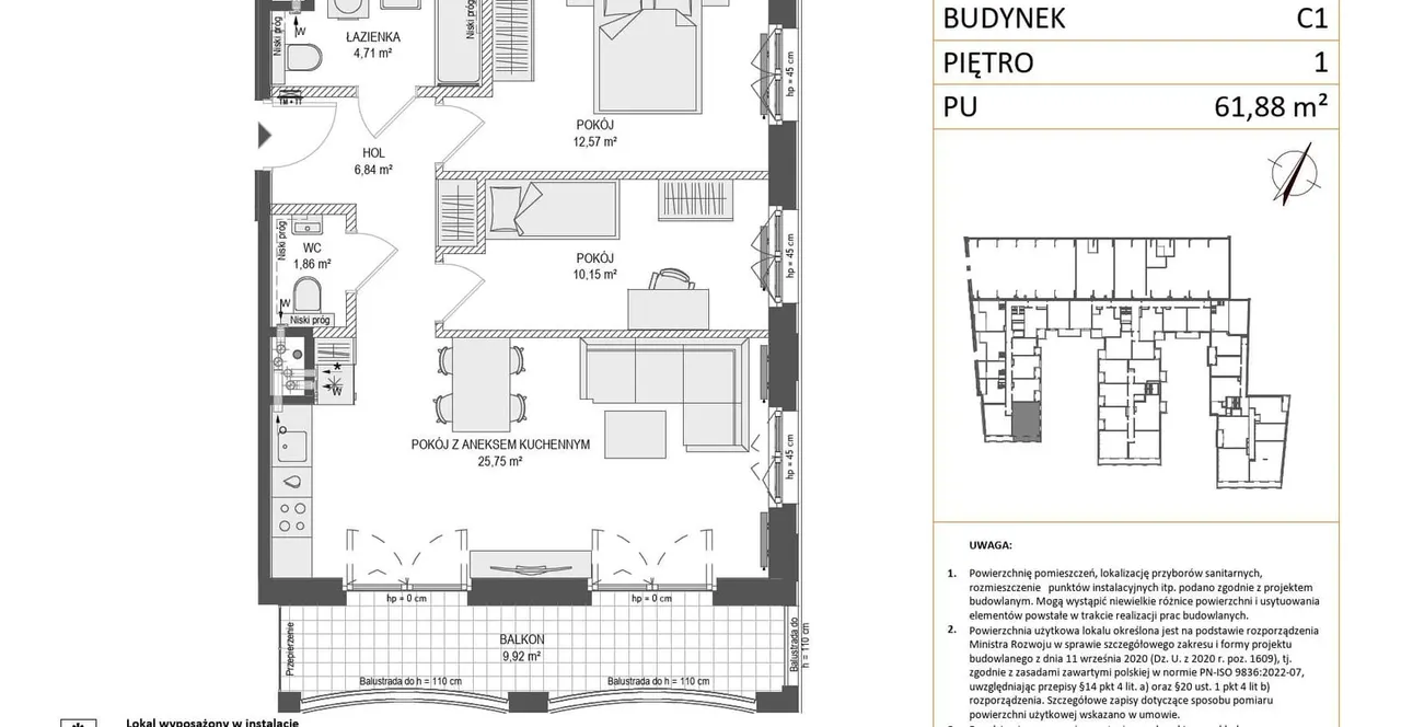Лот ZAJEZDNIA MOTŁAWA_1_2_C1_MK_11 — Kurza 1-8