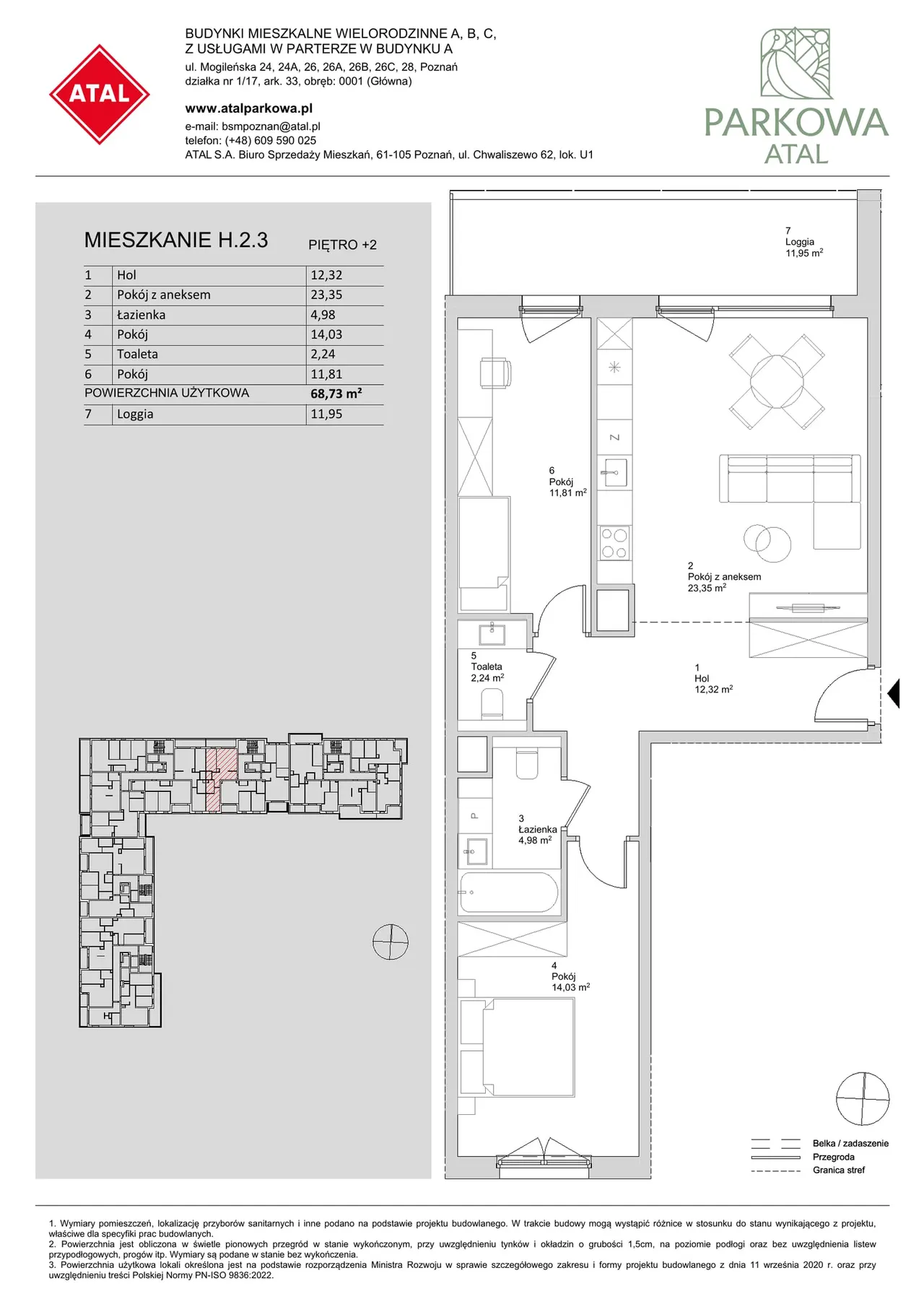 Лот H.2.3 — Mogileńska 24, 26 i 28