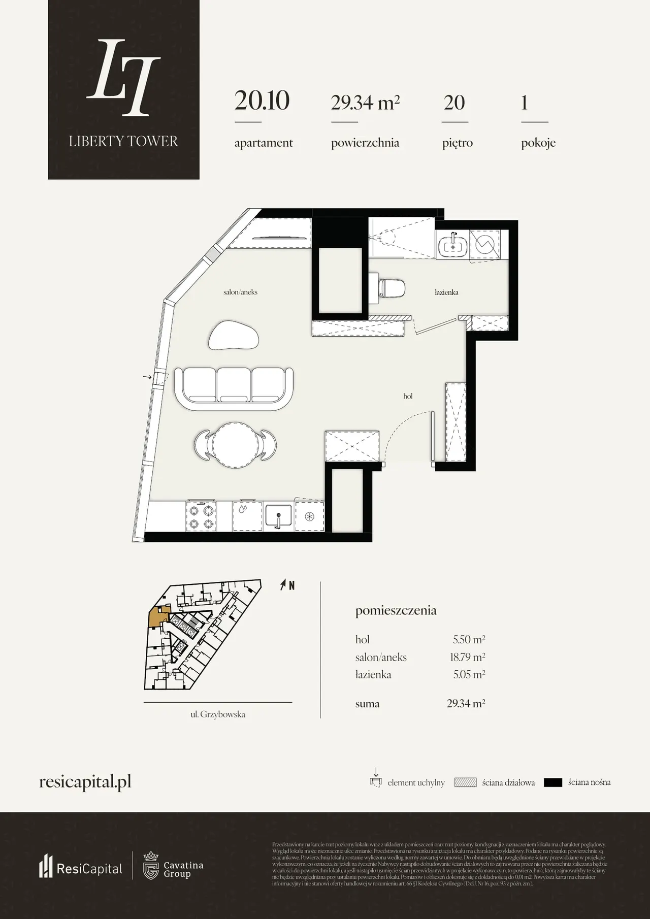 Lokal 1/20.10 — Liberty Tower