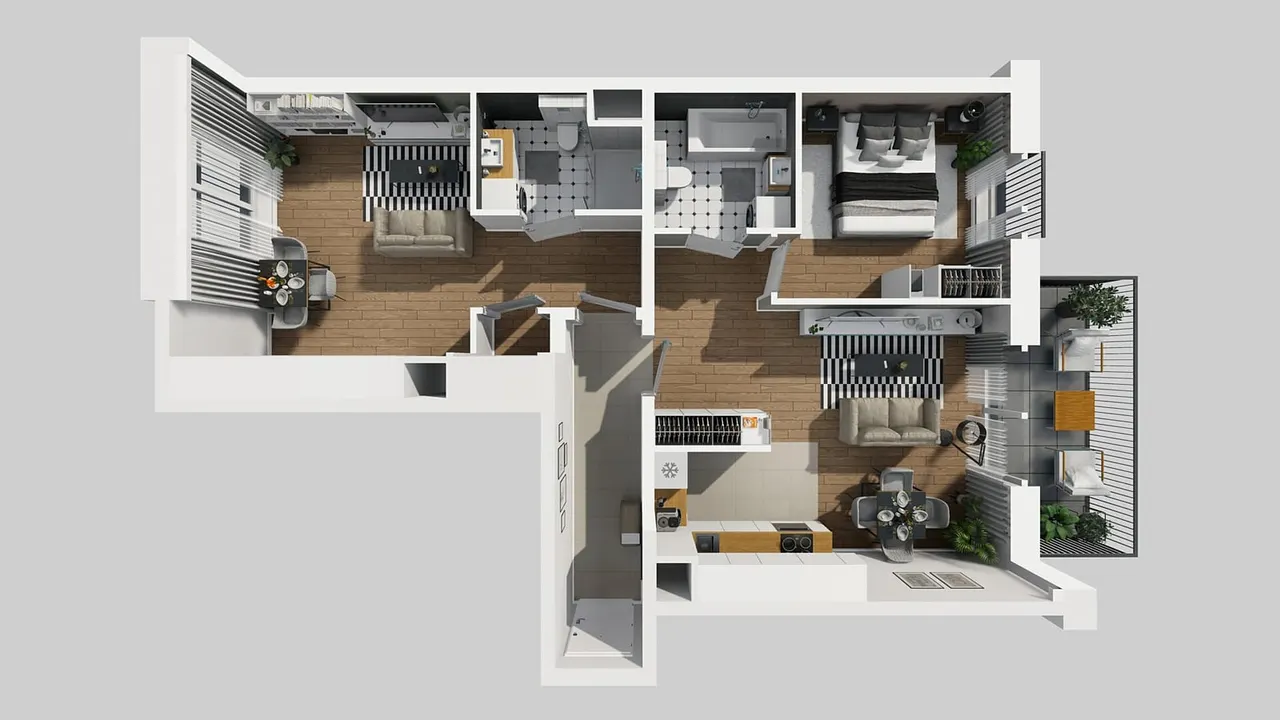 Unit APARTAMENTY PARK MATECZNEGO_2_2_I_MK_18 — Rydlówka